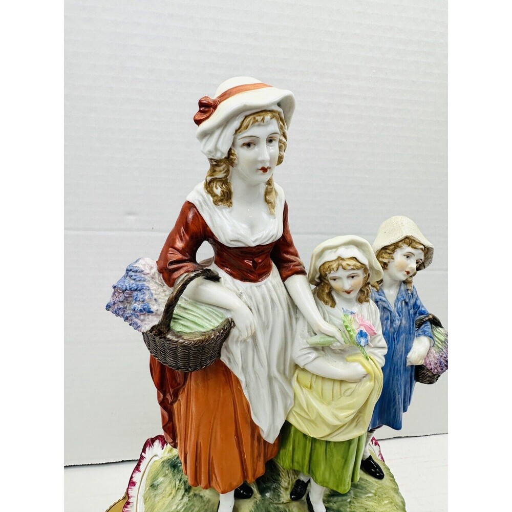 Large Antique Dresden Carl Thieme "Yardley's Old English Lavender" Figurine GUC - Picture 10 of 16